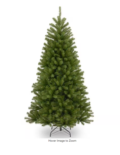 National Tree Company  6.5 ft. North Valley Spruce Artificial Christmas Tree Open Box