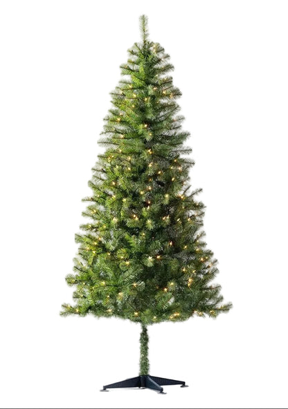 6.5 Foot Wondershop Pre-Lit Alberta Spruce Bi-Color LED Christmas Tree *OPEN BOX*
