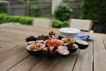 Nora Fleming Black And White Bubble Bowl