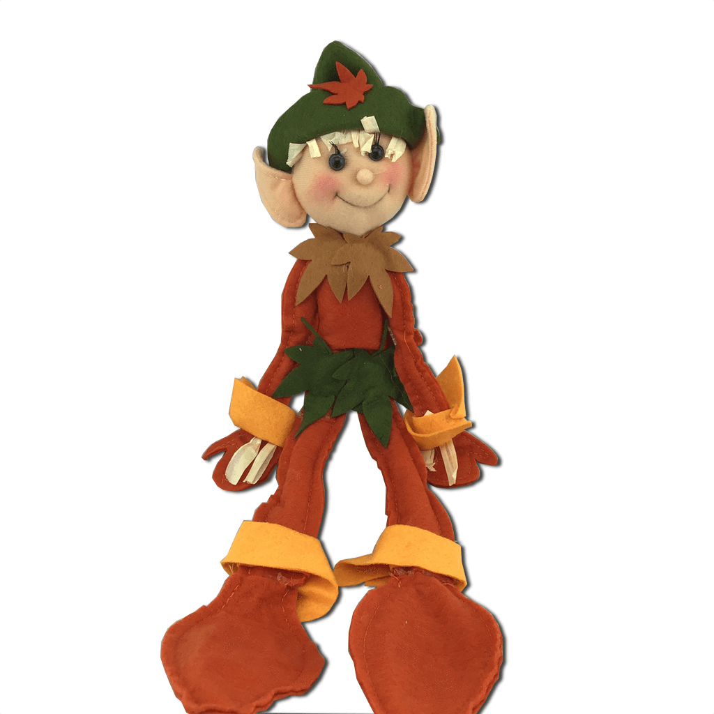 10 Inch Plush Fall Elf Standing Two Styles