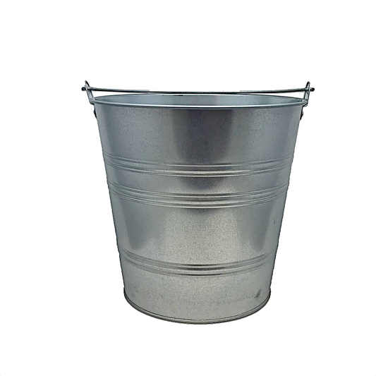 One Gallon Galvanized Bucket
