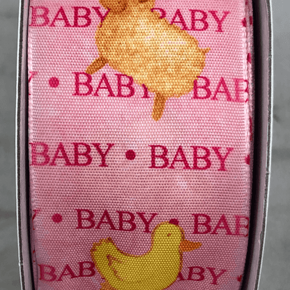 1.5 Inch x 20 YDS Pink Baby Ribbon