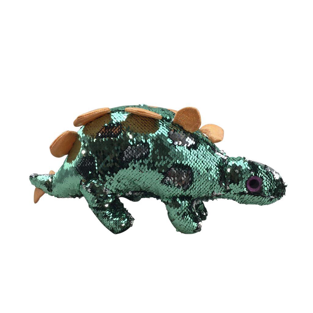 16.5 Inches Sequin Plush Dino 3 Asst.