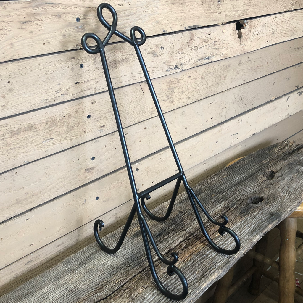 19 Inch Metal Easel with Black Finish