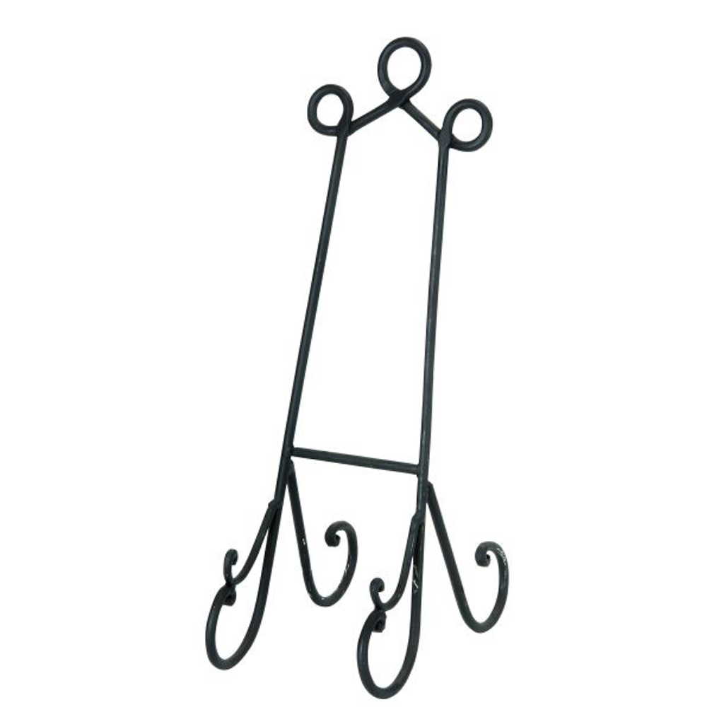 19 Inch Metal Easel with Black Finish