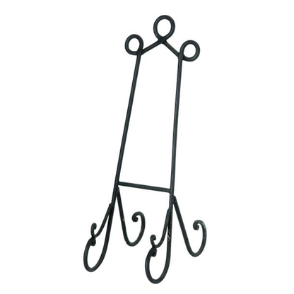 19 Inch Metal Easel with Black Finish