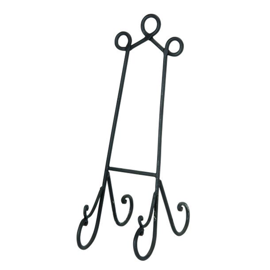 19 Inch Metal Easel with Black Finish