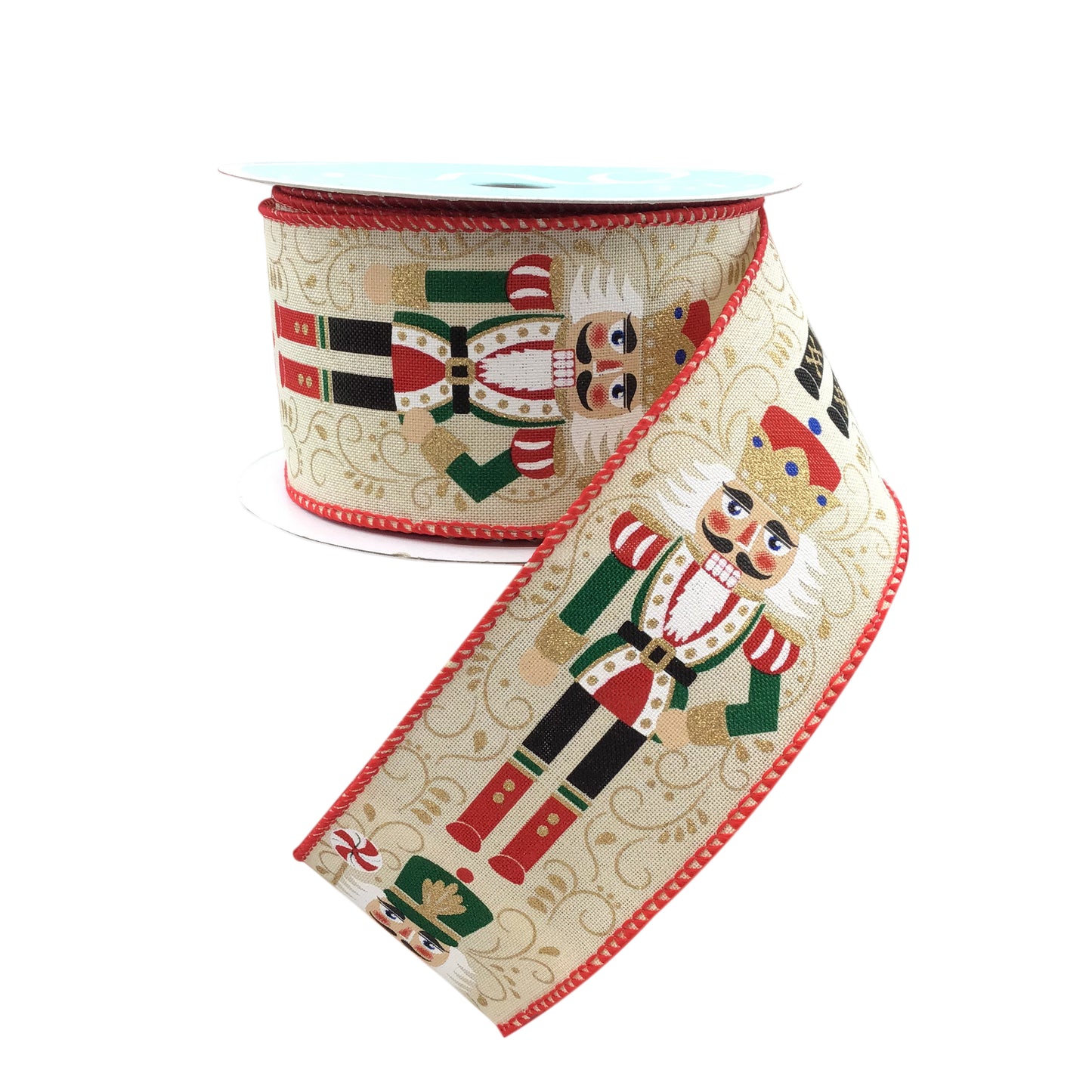 Nutcrackers On Royal Ribbon