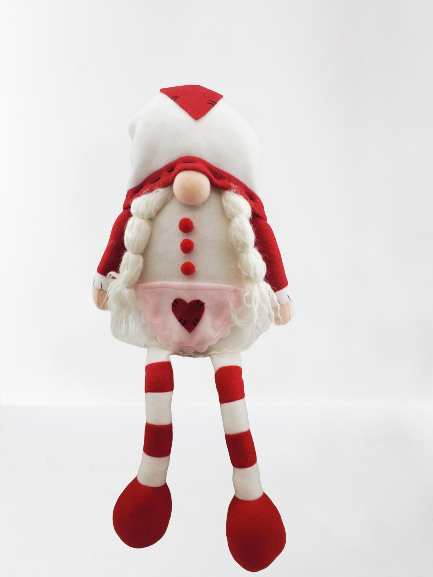 Plush Valentine Gnome Sitters 2 Styles