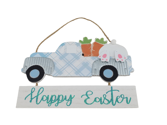 Hanging Easter Truck Decor 2 Styles