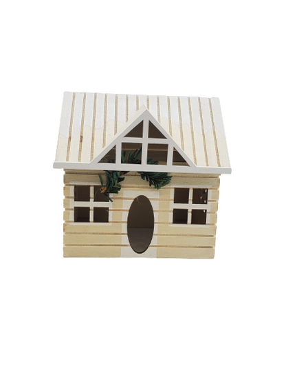 Decorative Wood Cabin House 3 Styles