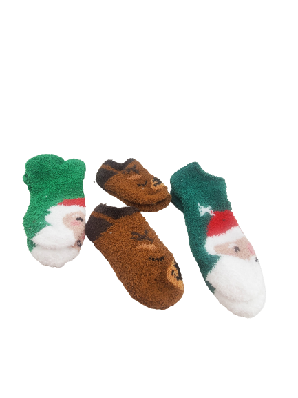 Family Cozy Christmas Socks Men,Women, and Kids