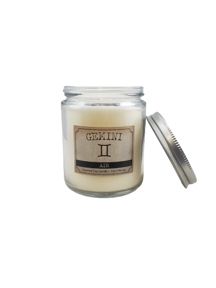 Scented Soy Candle- Gemini Air