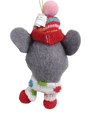 Wonder Shop Cute Mouse Head Ornament