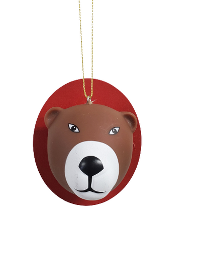 Wondershop Bear Head Ornament