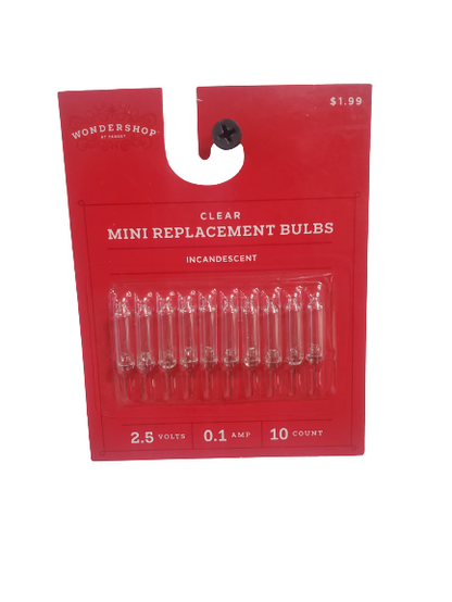 Wondershop Clear Mini Replacement Bulbs