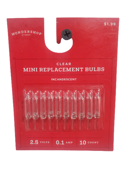 Wondershop Clear Mini Replacement Bulbs