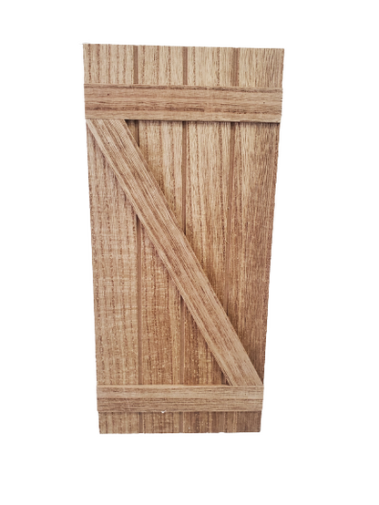 Decorative Wood Sign Door