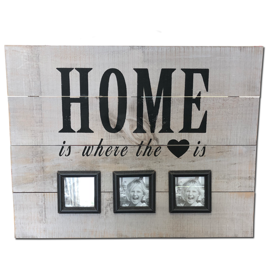 22" x 28" Home Wood Sign