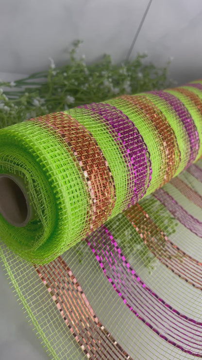 20 Inch by 10 Yards Designer Netting Licorice
