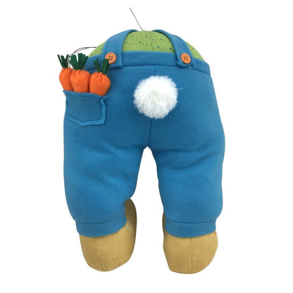 3 Piece Plush Boy Bunny Bottom With Carrots In The Pocket Wreath Kit