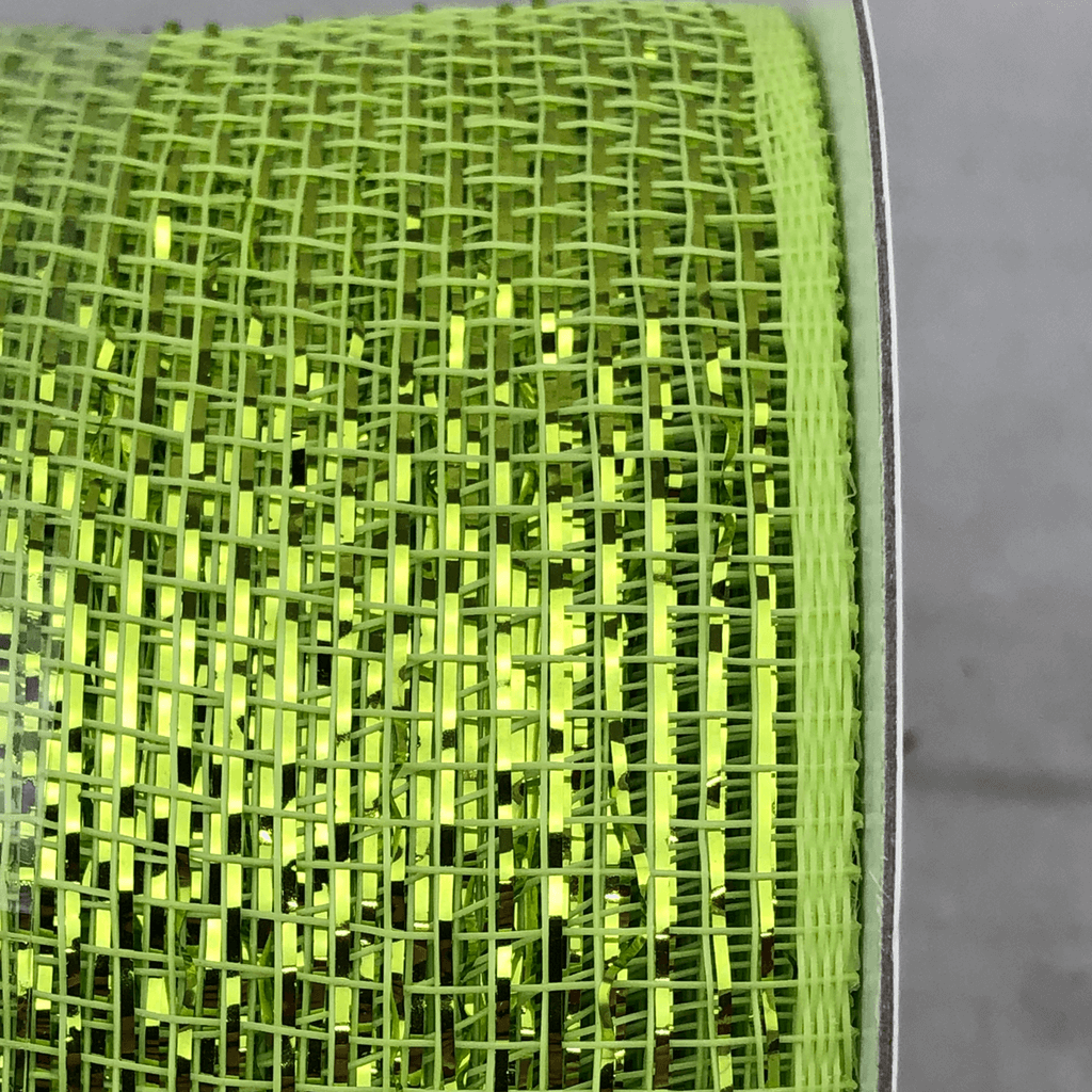 3 Inch by 20 Yards Designer Netting Apple With Lime Glamour