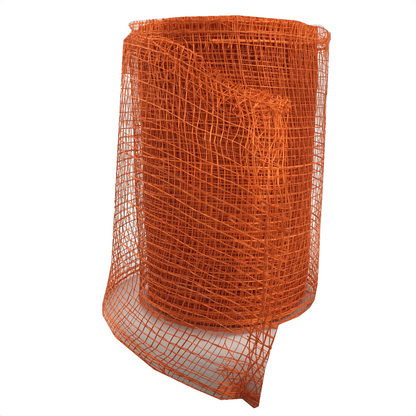 4" x 10 YDS Orange Designer Netting