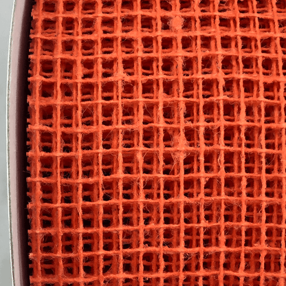 4" x 20 YDS Mini Saxon Netting - Orange