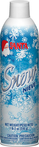 Canned Santa Snow