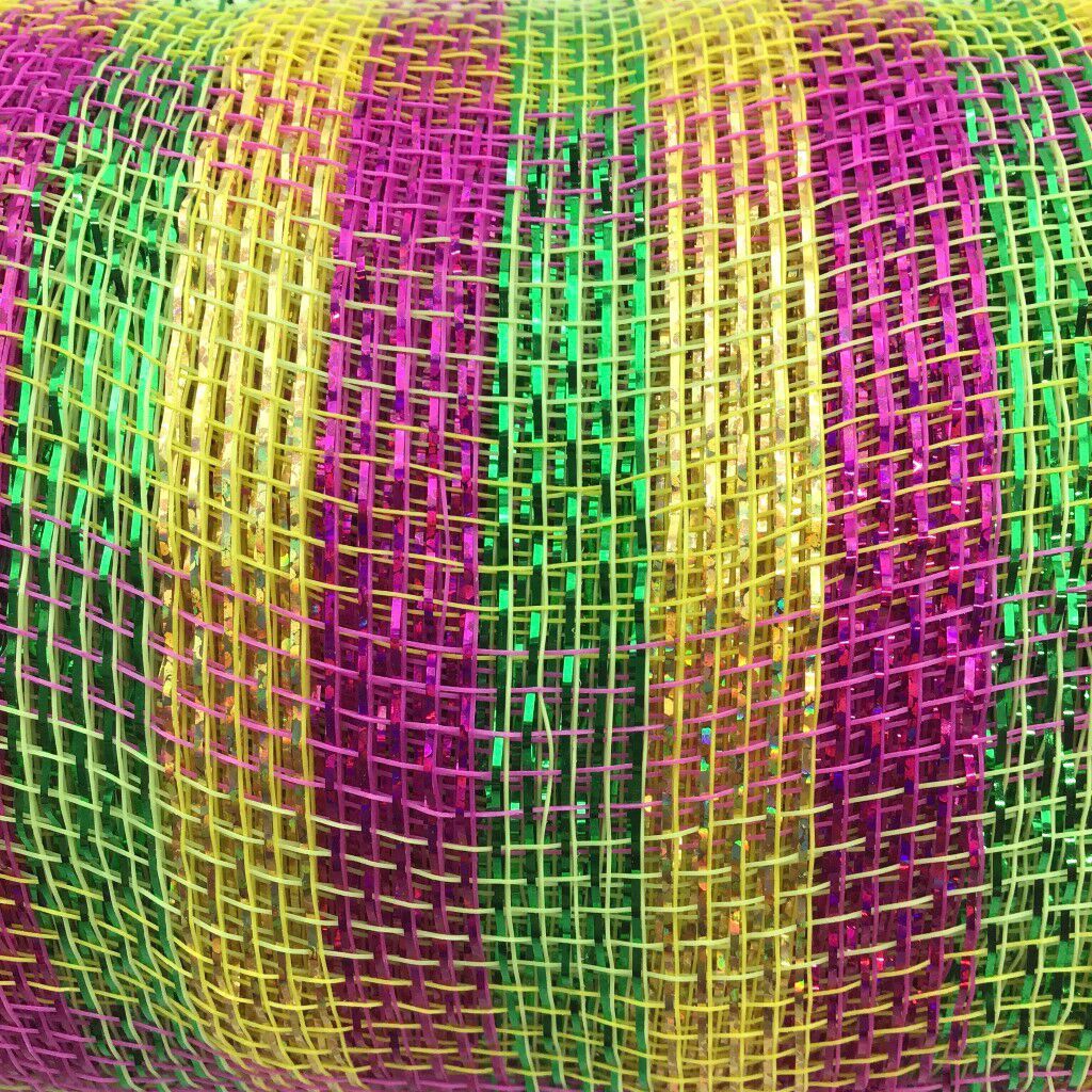 6 Inch by 20 Designer Netting Bunny Glamour