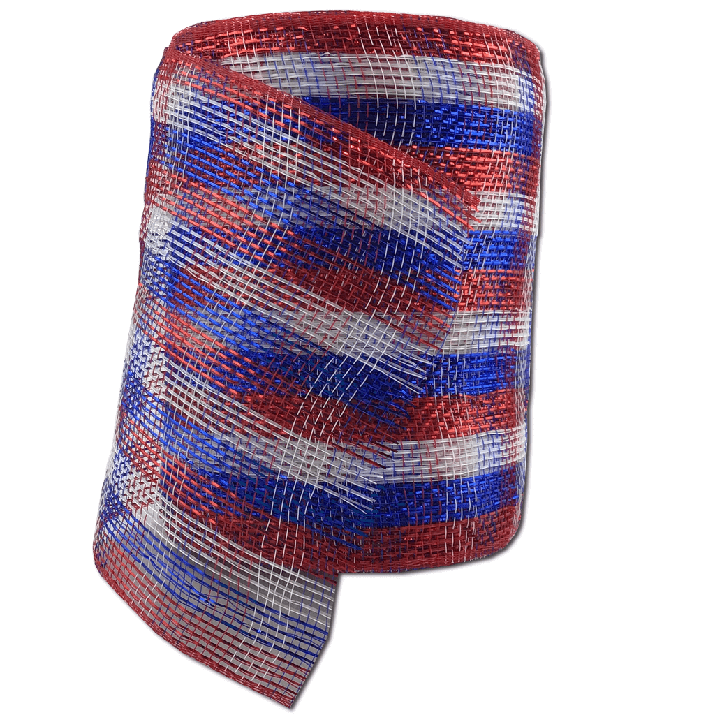 6 Inch by 20 Designer Netting  Old Glory Glamour