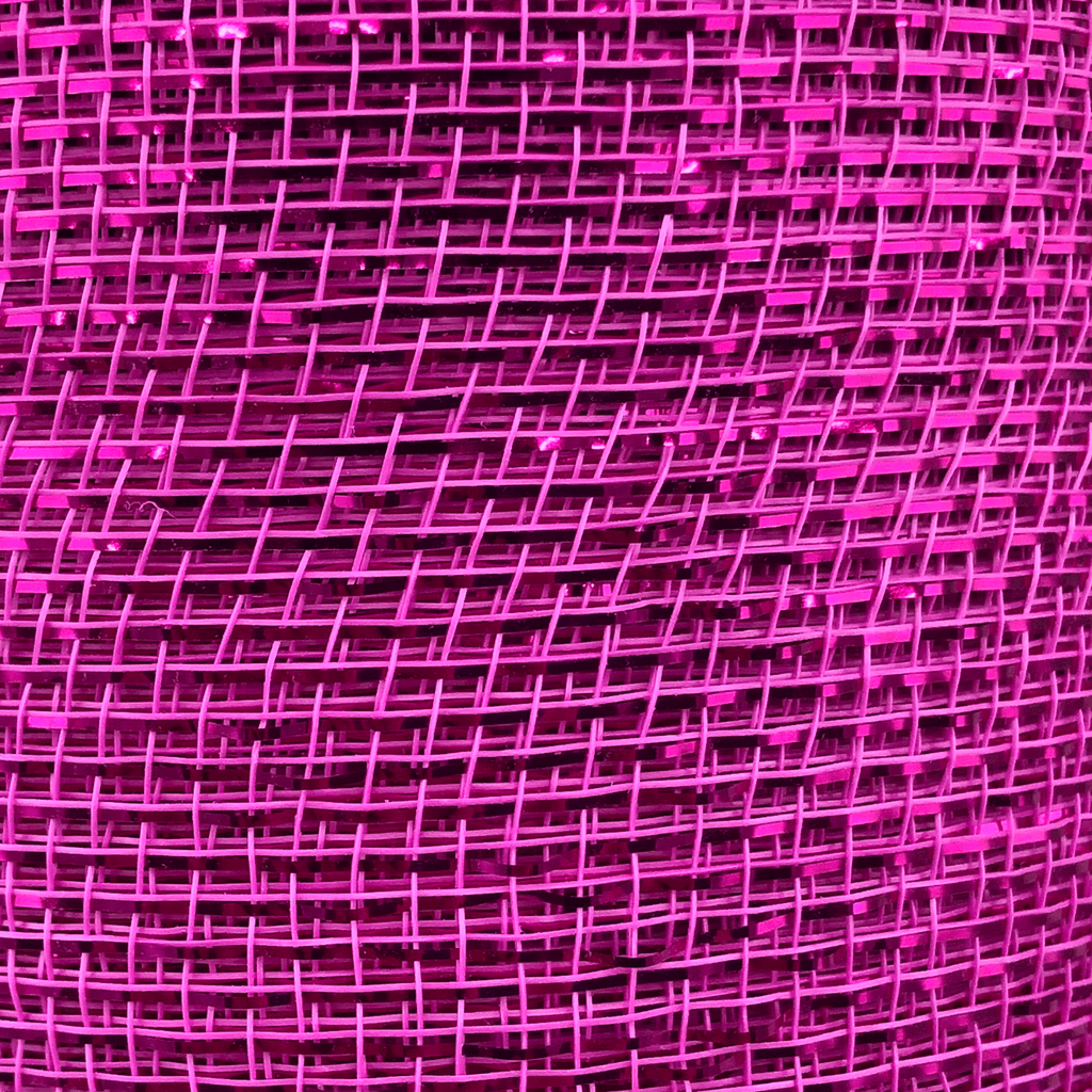 6 Inch by 20 Yard Designer Netting Hot Pink Glamour