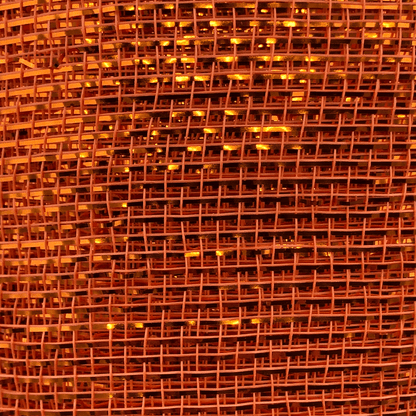 6" x 20 Yard Designer Netting - Orange Glamour