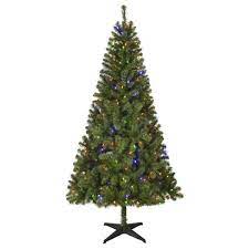 Home Accents Holiday 6.5 Foot Festive Pine LED Pre-Lit Tree (T5)