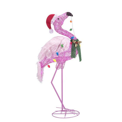 Home Accents Holiday 5 Foot LED Flamingo