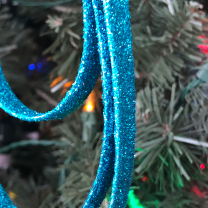 Blue Hanging Loop Ornament