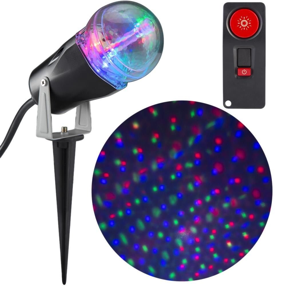 Home Accents Holiday 11.5 Inch LED StarSpinner Illusion Projector