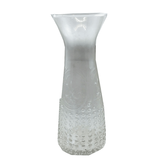 9.5" Clear Water Carafe Vase