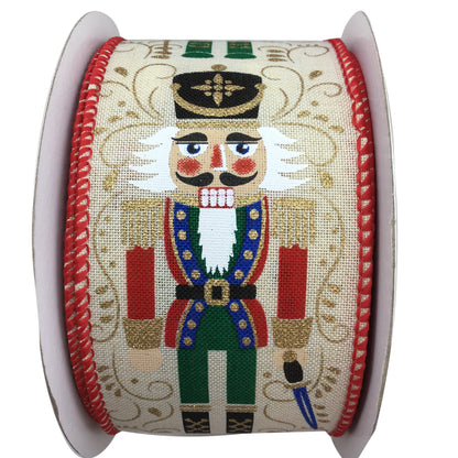 Nutcrackers On Royal Ribbon