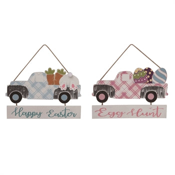 Hanging Easter Truck Decor 2 Styles