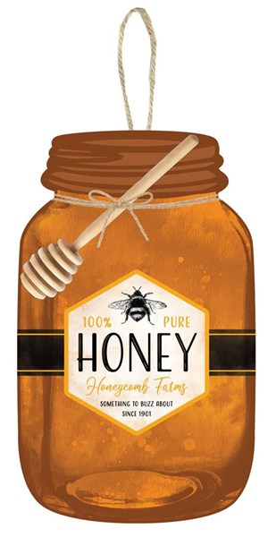 Honey Mason Jar Sign