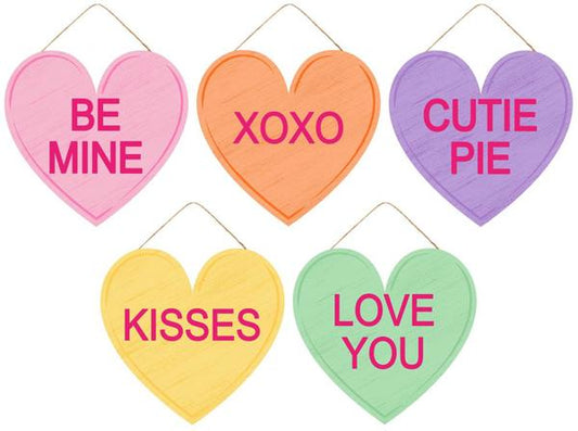 Candy Heart Sign 5 Styles