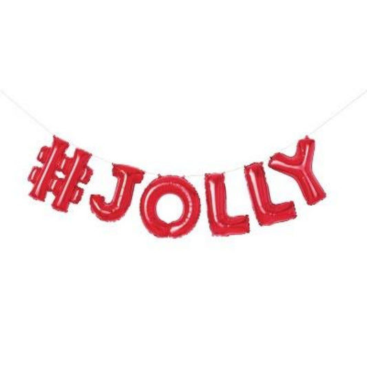 Wondershop "#JOLLY" Balloon Kit
