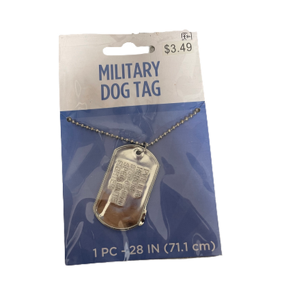 Military Dog Tag