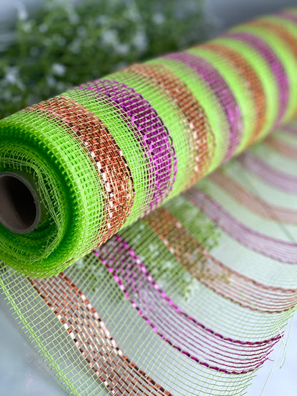 20 Inch by 10 Yards Designer Netting Licorice