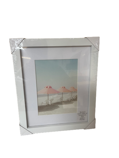 White Photo Frame