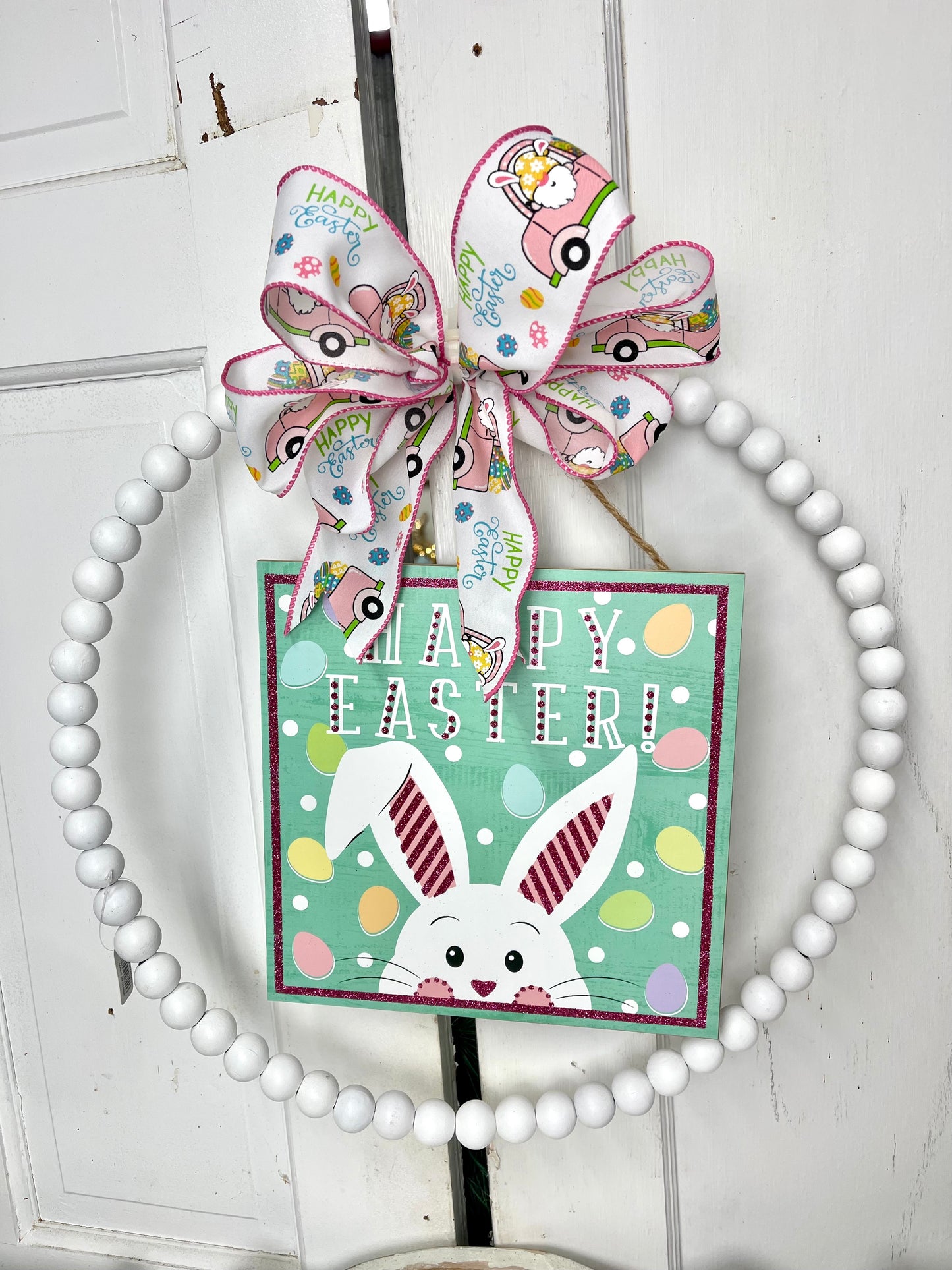 Happy Easter Hanging Wall Sign