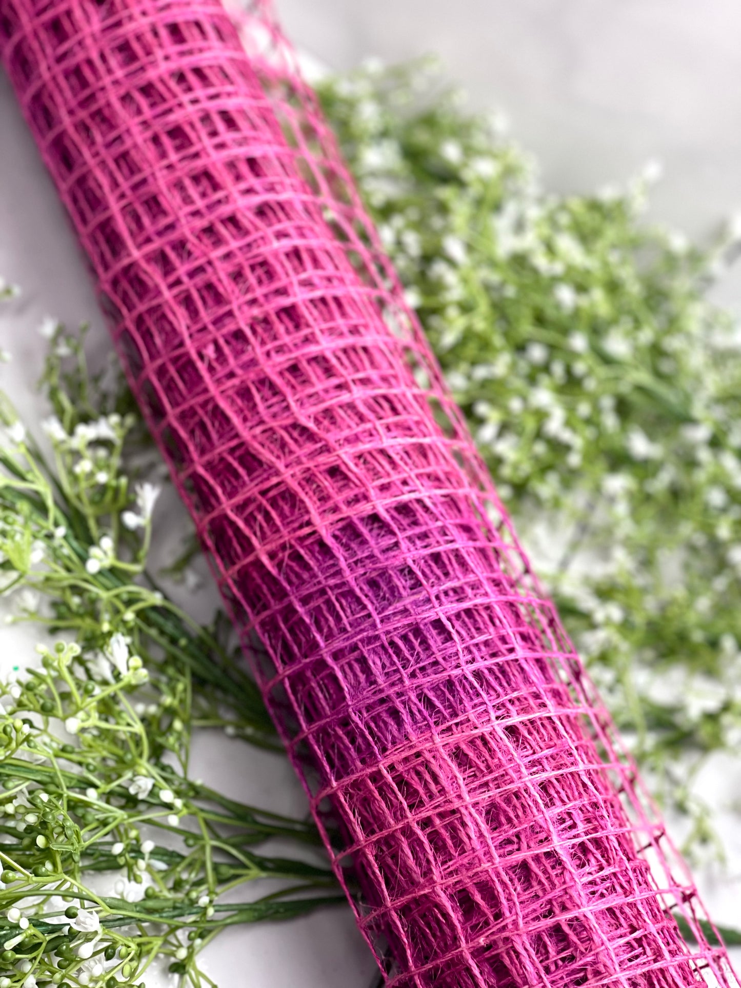 20 Inch by 6 Yards Designer Netting Botanical Lavender