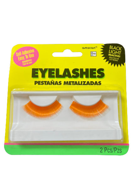 Orange Self Adhesive Lashes