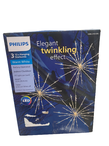 Philips Elegant Twinkling Starbursts